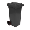 Black Wheelie Bin - 140 Litre - WB140BLA