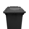 Black Wheelie Bin - 180 Litre