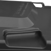 Black Wheelie Bin - 180 Litre - Side Handle Close