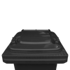 Black Wheelie Bin - 80 Litre Lid