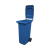 Blue Wheelie Bin - 180 Litre