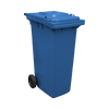 Blue Wheelie Bin - 180 Litre