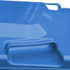 Blue Wheelie Bin - 180 Litre