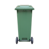 Green Wheelie Bin - 180 Litre - WB180GRN - Back