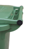 Green Wheelie Bin - 180 Litre - WB180GRN - Handle
