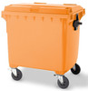 Orange Wheelie Bin - 1100 Litre - WB1100ORA