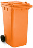Orange Wheelie Bin - 240 Litre - WB240ORA