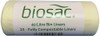 Biosac Compostable Bin Liner - 40 Ltr - Roll of 25