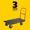 Durable by Design: Rubbermaid Heavy‑Duty Platform Truck with 3‑Year Limited Warranty