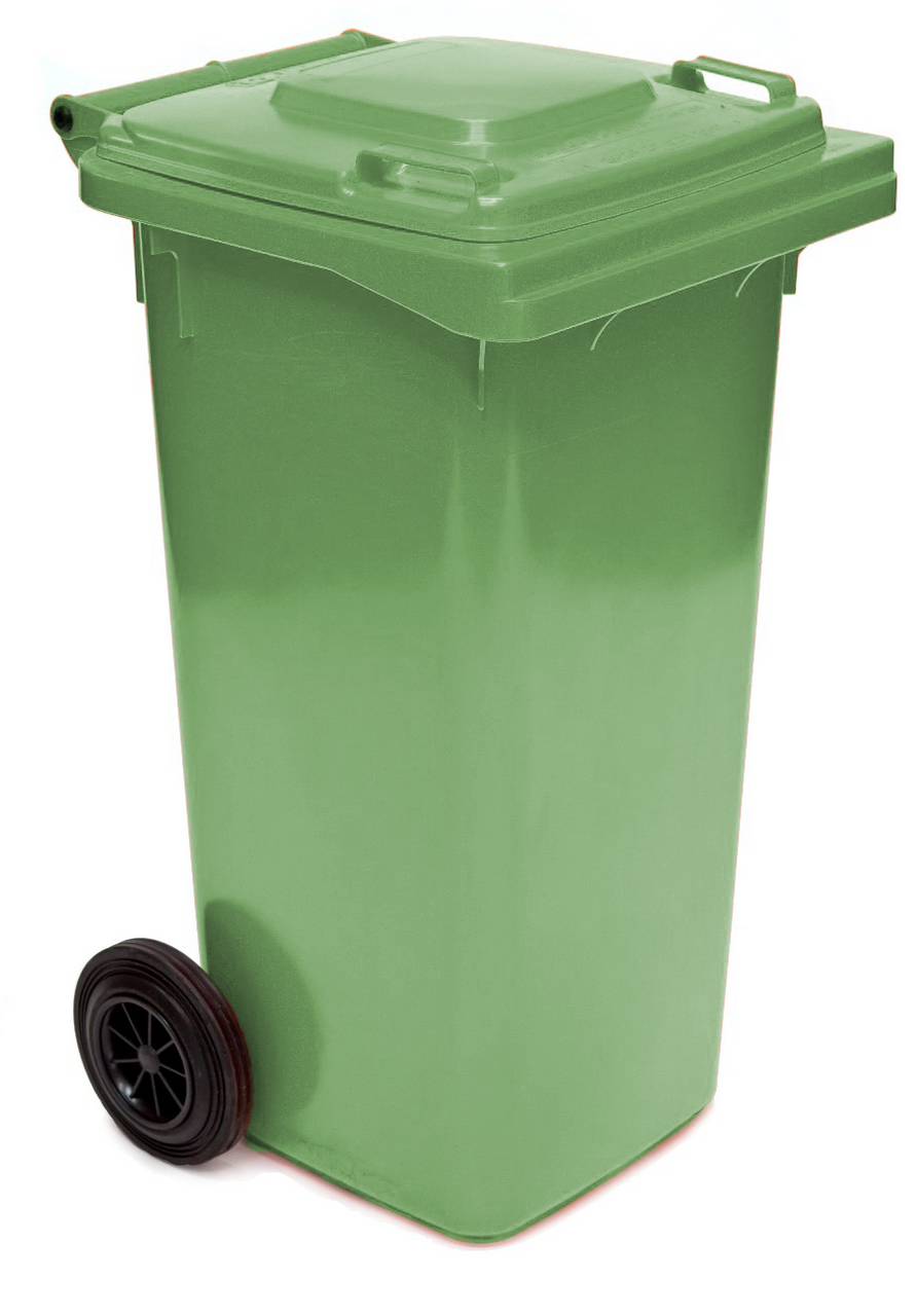 Green Wheelie Bin - 140 Litre - WB140GRN