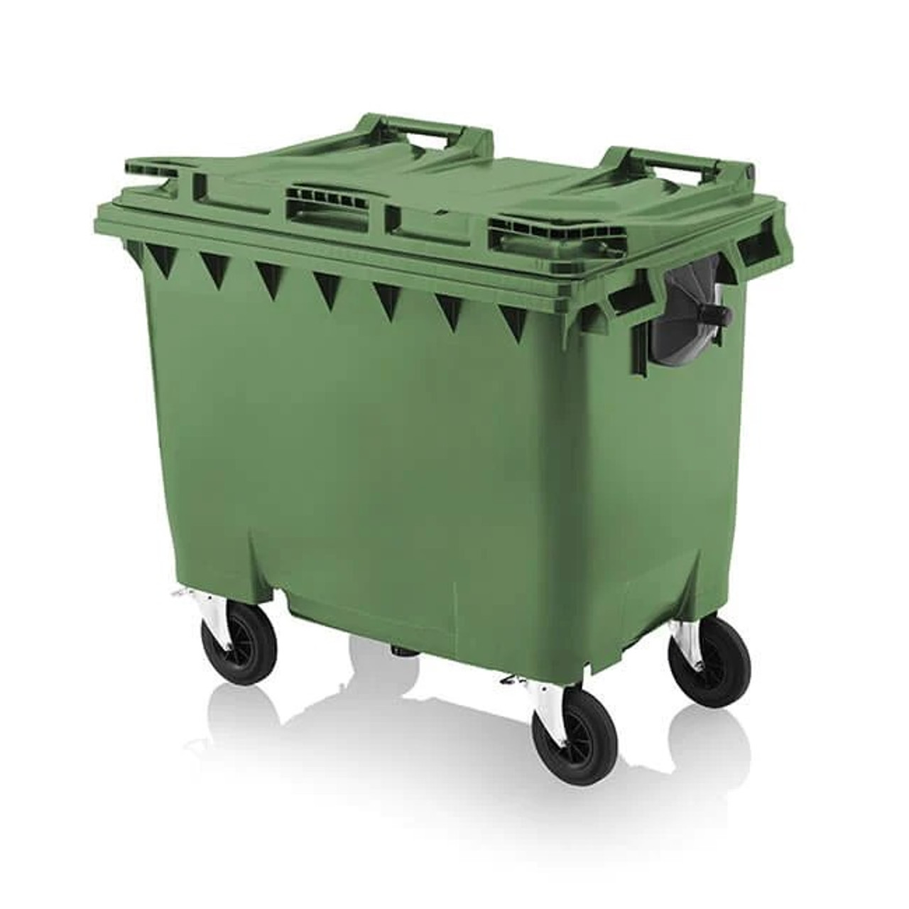 Green Wheelie Bin 770 Litre