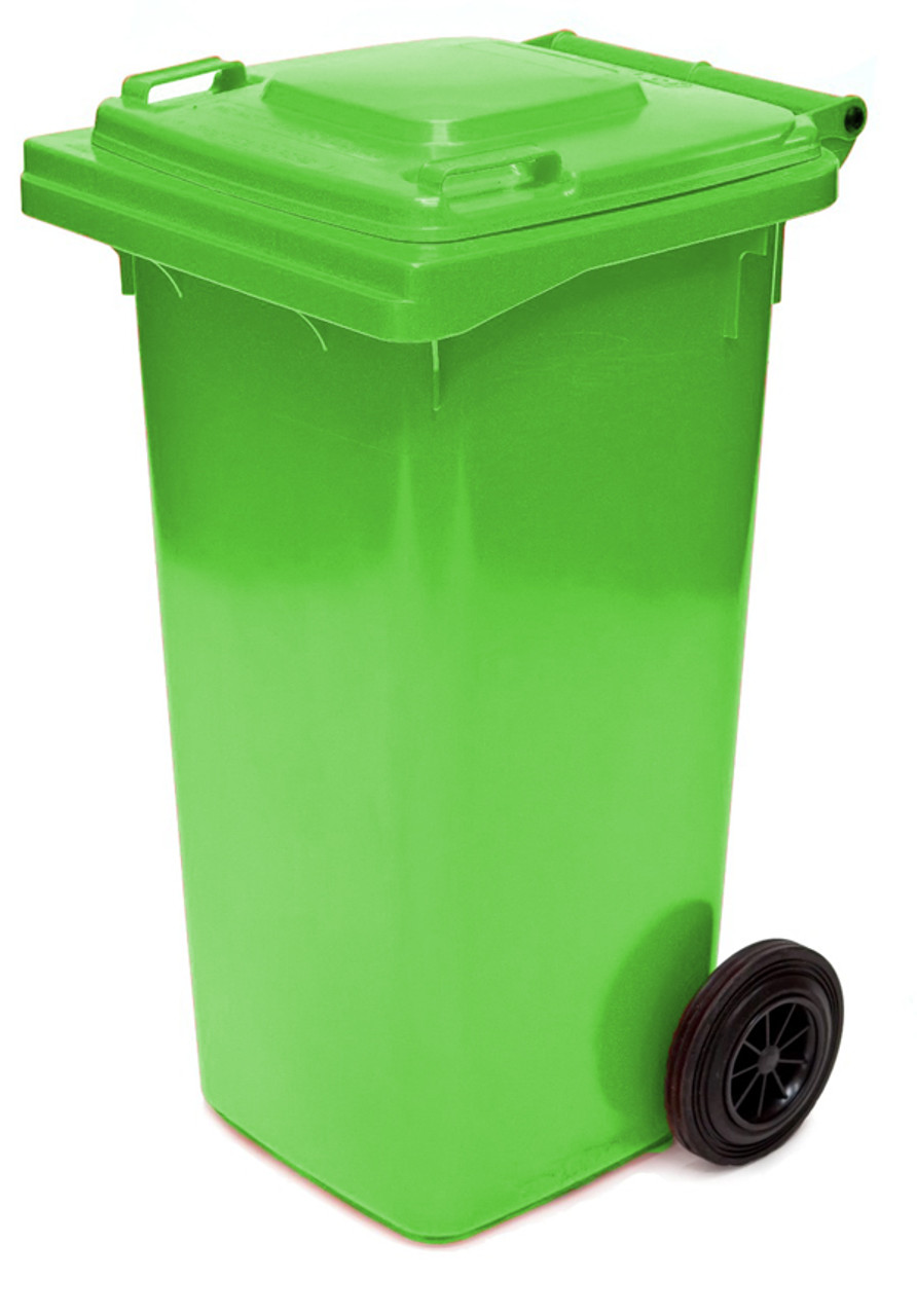 Lime Green Wheelie Bin - 120 Litre - WB120LIM