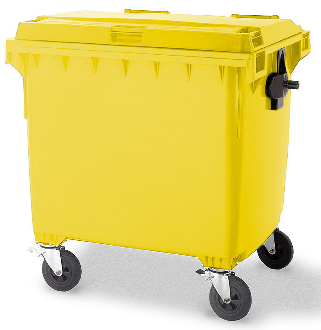 Yellow Wheelie Bin - 1100 Litre - WB1100YEL