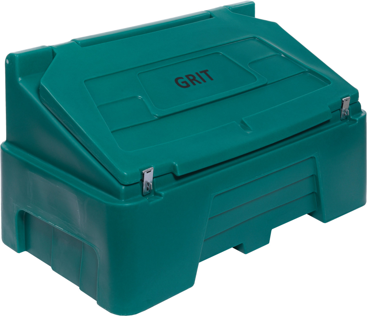 Grit Bin with Locking Option - 400 Ltr - Forest Green - RW0002F