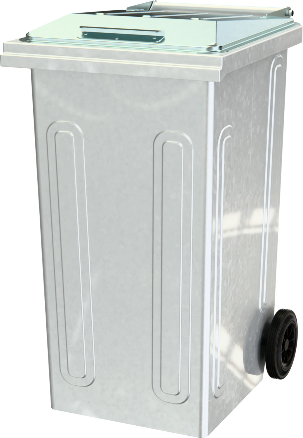 240 Litre Metal Wheelie Bin Wheelie Bin Warehouse