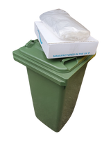 Wheelie Bin Liners 240L x 100 - Clear