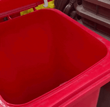 Wheelie Bin Slam Lock Action