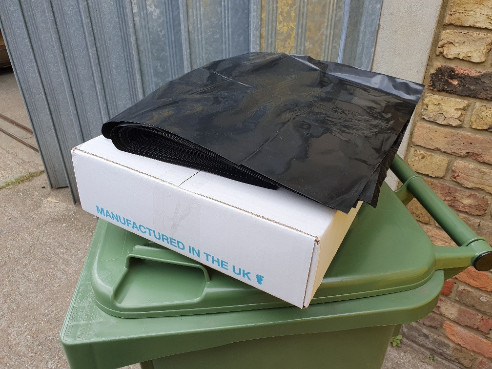 Bin Liners 170L x 100 Black Wheelie Bin Warehouse