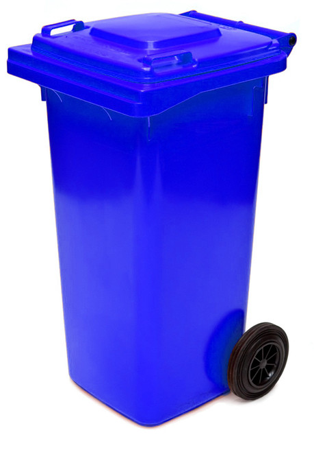 Blue Wheelie Bin - 120 Litre - WB120BLU