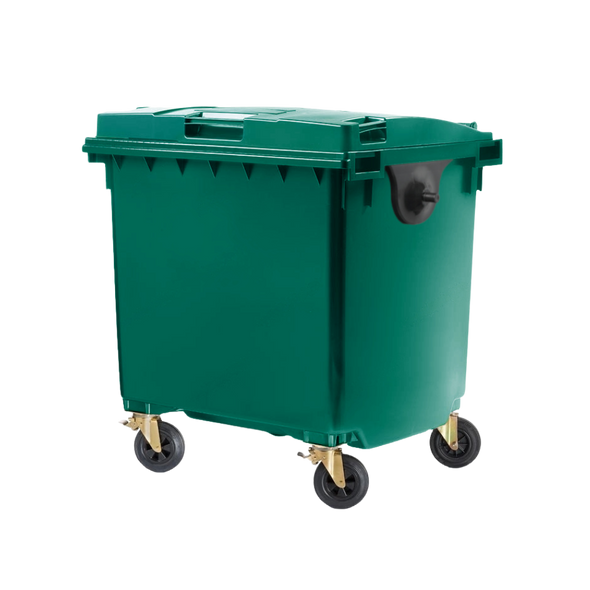 Moss Green Wheelie Bin - 1100 Litre - WB1100MOS
