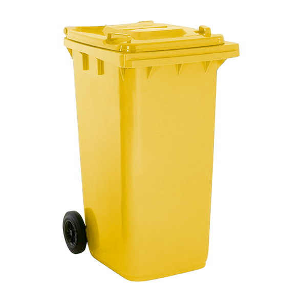Yellow Wheelie Bin - 240 Litre - WB240YEL Yellow Wheelie Bin - 240 Litre - WB240YEL