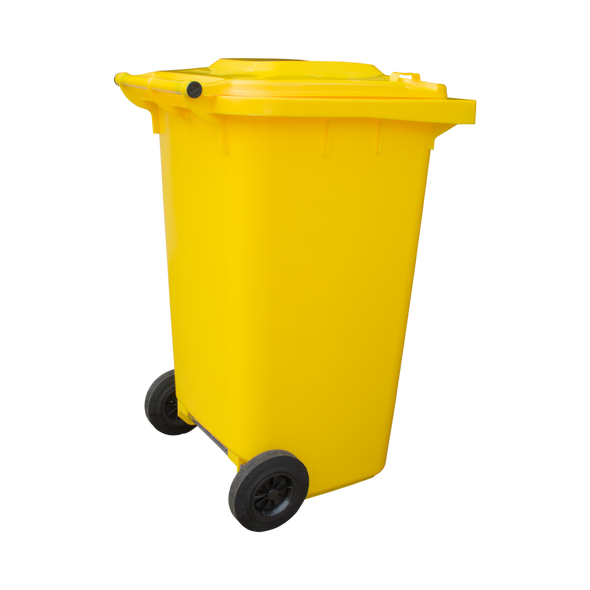 W240YEL - Yellow Wheelie Bin - 240 Litre W240YEL - Yellow Wheelie Bin - 240 Litre