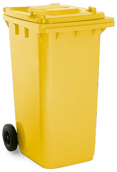 Yellow Wheelie Bin - 240 Litre - WB240YEL Yellow Wheelie Bin - 240 Litre - WB240YEL