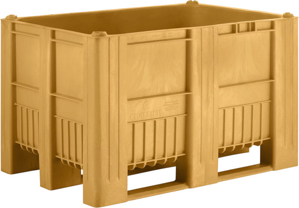 83381410 - CB1 Pallet Box - 470 Ltr - Yellow 83381410 - CB1 Pallet Box - 470 Ltr - Yellow