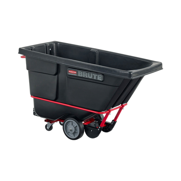 Rubbermaid FG130500BLA - BRUTE Standard Duty Tilt Truck with DuraTilt Frame - 0.4 Cubic Metres