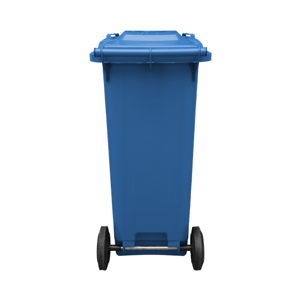 180 Litre Wheelie Bin - Back Lid Closed