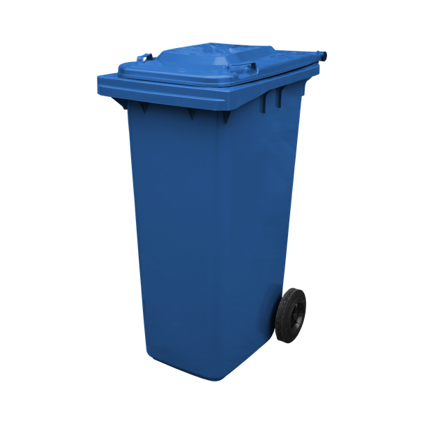 Blue 180 Litre Wheelie Bin