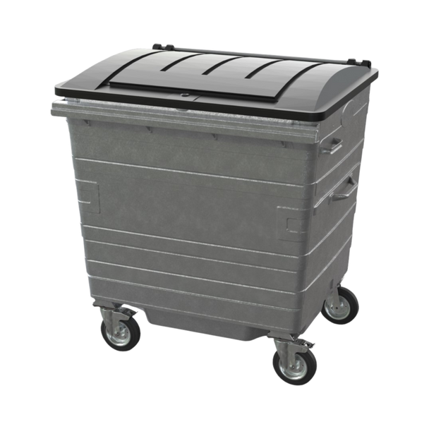 1100 Litre Metal Wheelie Bin