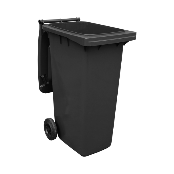 Black Wheelie Bin - 180 Litre