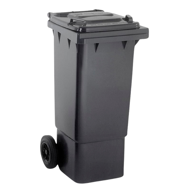 Black Wheelie Bin - 80 Litre - WB80BLA