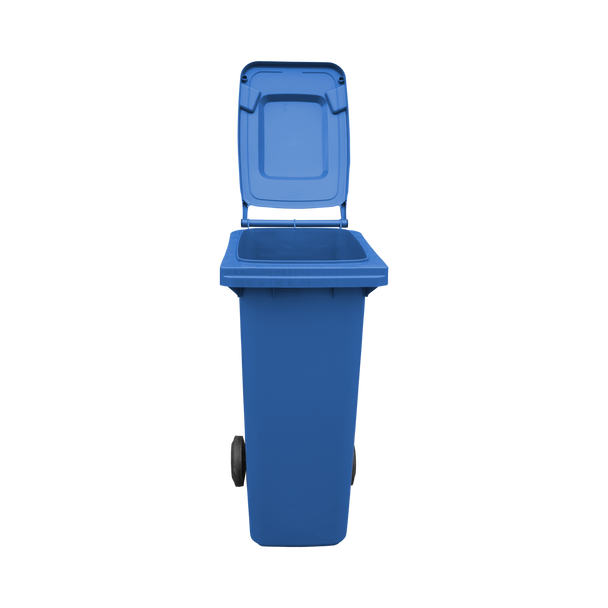 Blue Wheelie Bin - 180 Litre