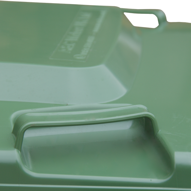 Green Wheelie Bin - 180 Litre - WB180GRN - Side Handle