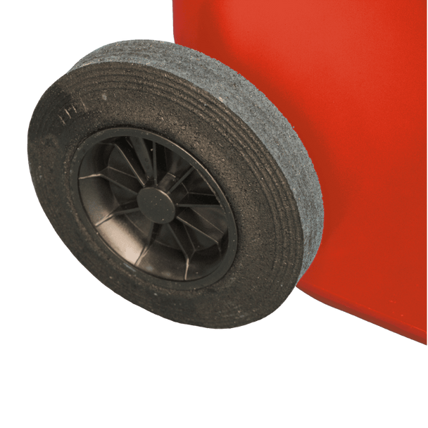 Red Wheelie Bin - 240 Litre - Wheel