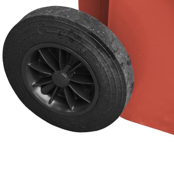 Red Wheelie Bin - 80 Litre Wheel
