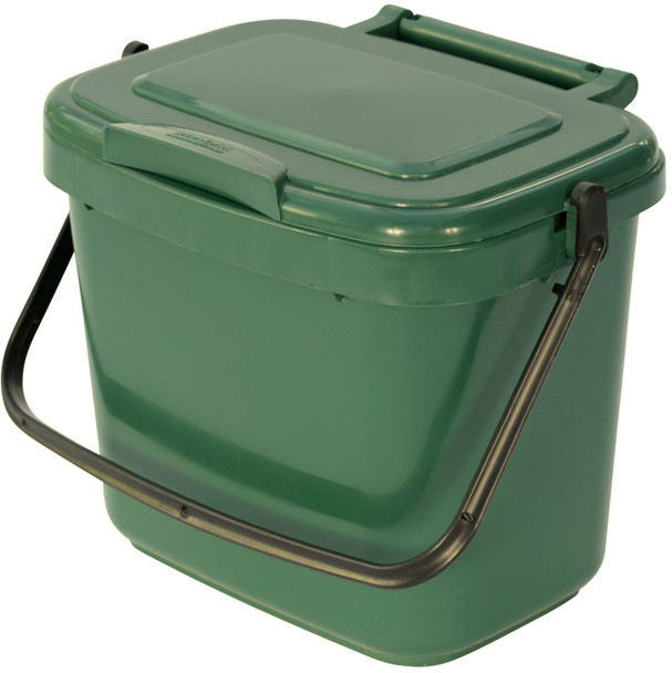 40953 - Kitchen Food Waste Caddy - 5 Ltr - Green