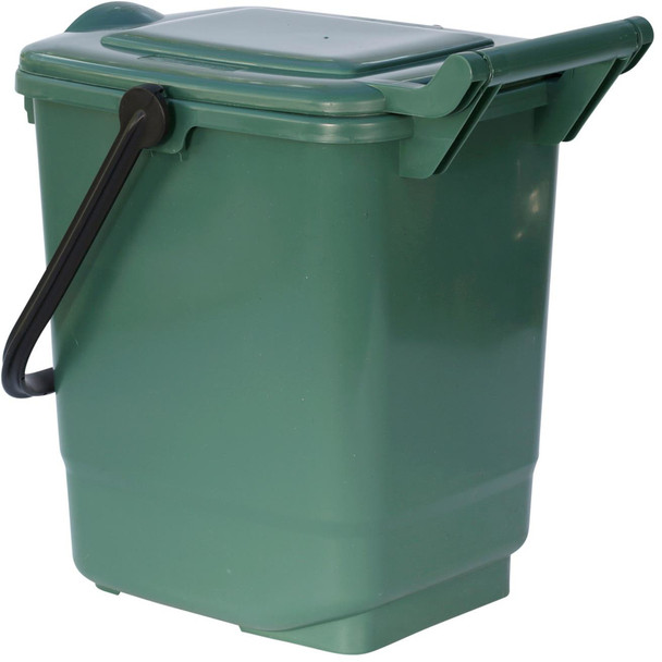 40887 - Kerbside Compost Caddy - 23 Ltr - Green - Rear Grab Handle