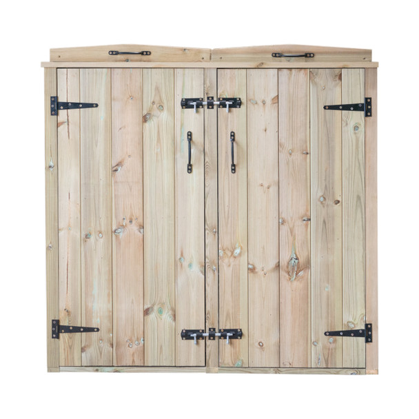 Chatburn 1 Wheelie Bin & 2 Recycling Box Store