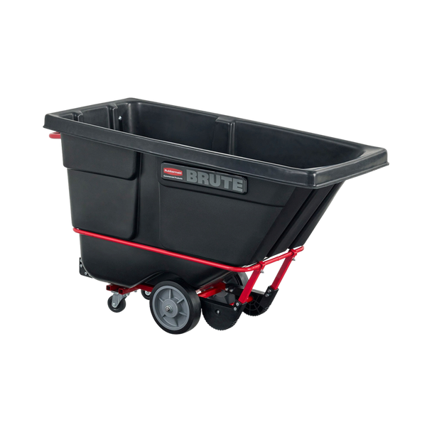 Rubbermaid FG130600BLA - BRUTE Heavy-Duty Tilt Truck with DuraTilt Frame - 0.4 Cubic Metres