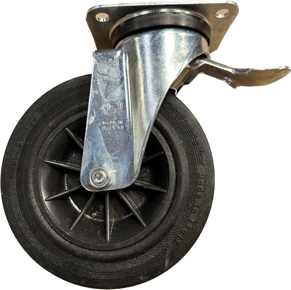 4 Wheeled bin wheel (With Brake) Wheelie Bin Warehouse