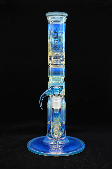 SeaHorse Embossed Fumed 45x5mm Double Stemline Blue Stardust and Marina 18mm