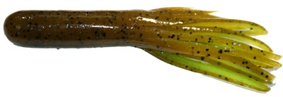 4" Flipp'n Tube Green Pumpkin Chartreuse - Image 1