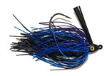 Heavy Cover Swim Jig Black Blue Purple 5/16 oz - Image 1