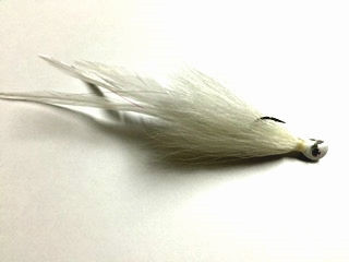 JTK Hair Jig 3/8oz White - Image 1