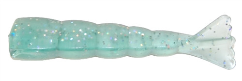Jawbreaker Shrimp 4" Green Glass-37 Count - Image 1