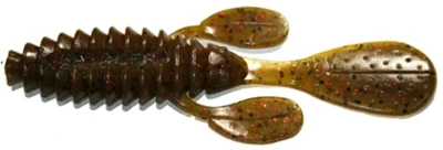 Ugly Otter Green Pumpkin Red Glitter Gambler Lures