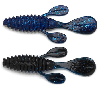 Ugly Otter Shadow Blue Glitter Gambler Lures
